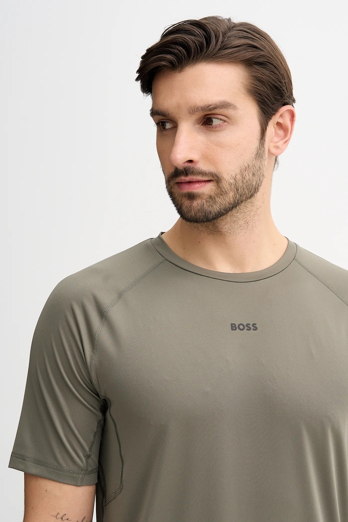 Футболка BOSS Green Tee Active 1 зелёный 50531240