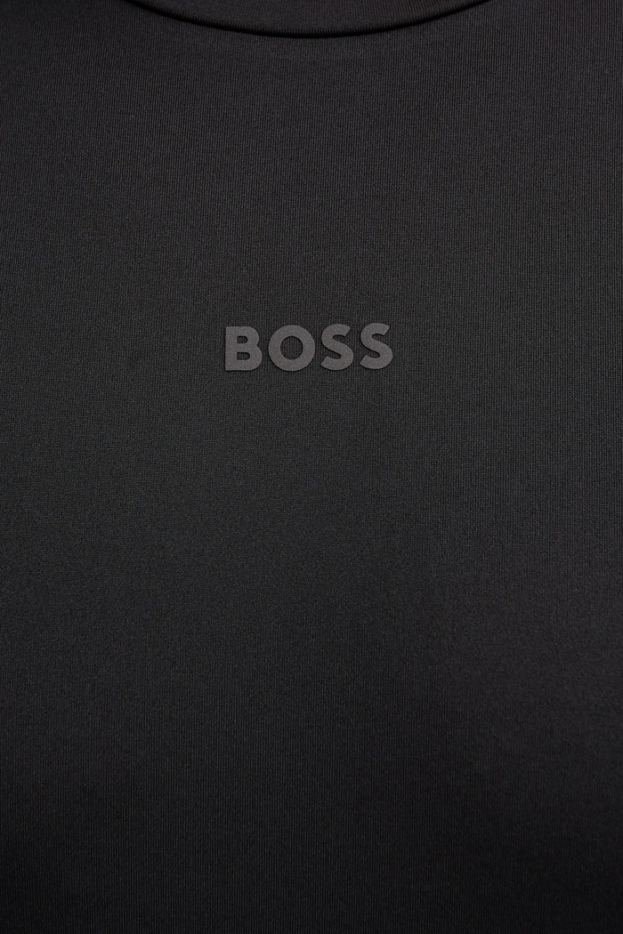Μπλουζάκι BOSS Green Mett-Valentine 50531240 μαύρο