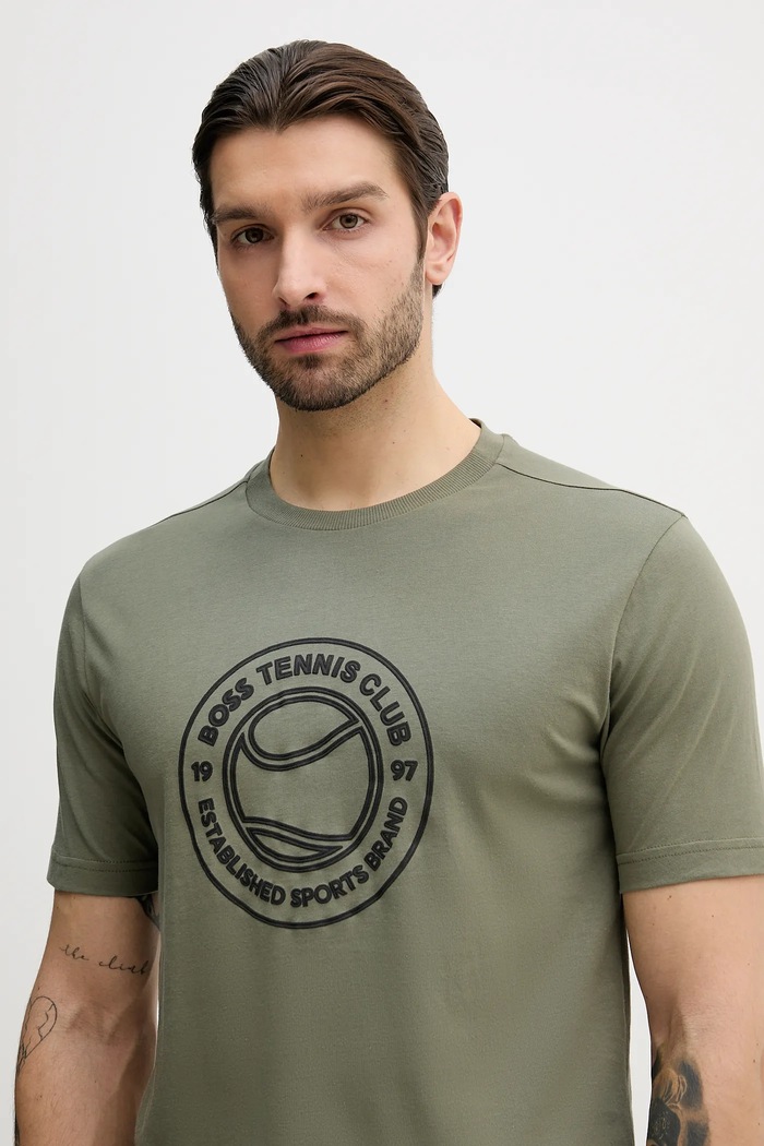Bavlnené tričko BOSS Green TS_Join Logo zelená 50553648
