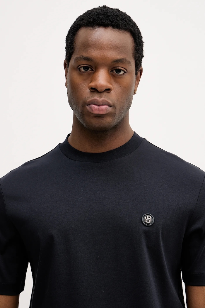 BOSS футболка мужская хлопковая C-Taut 01 тёмно-синий 50555844