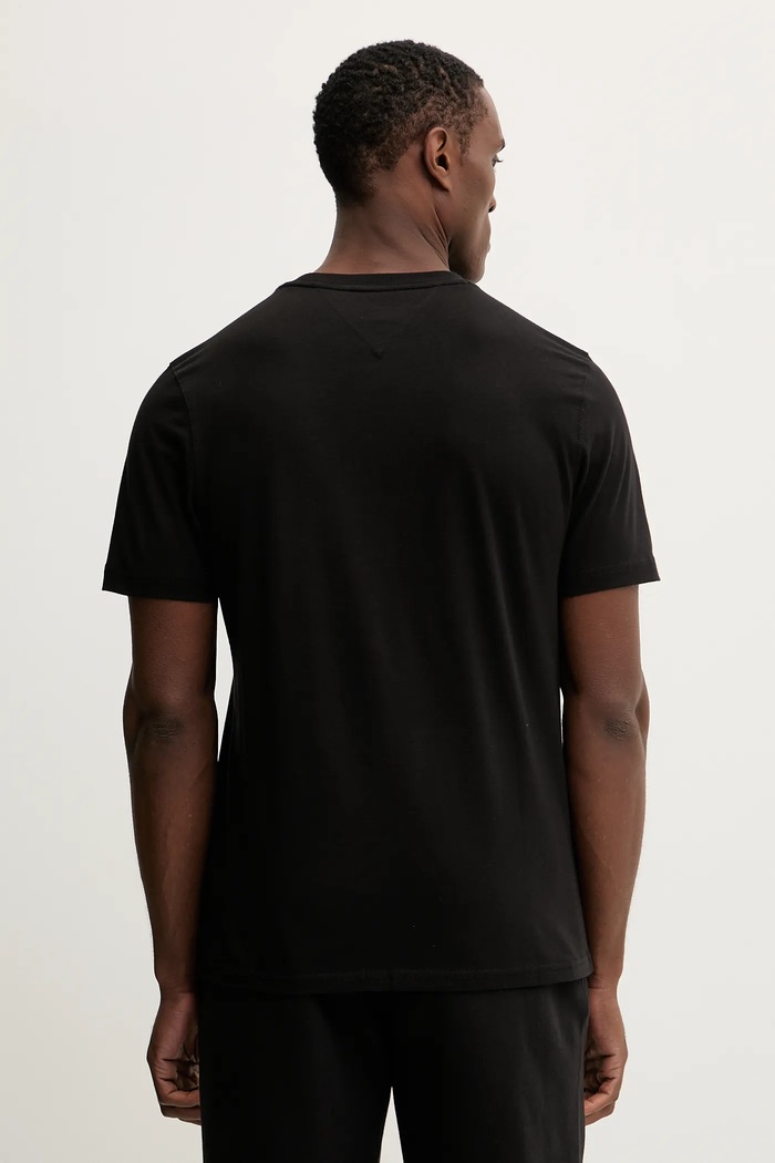 Îmbrăcăminte Tommy Hilfiger tricou din bumbac MW0MW42736 negru
