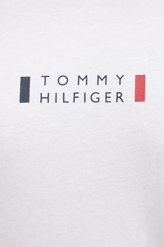 Tommy Hilfiger tricou din bumbac MW0MW41453 alb