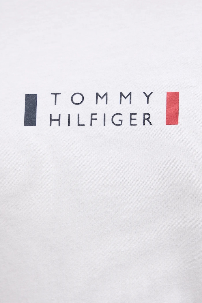 Tommy Hilfiger tricou din bumbac MW0MW41453 alb
