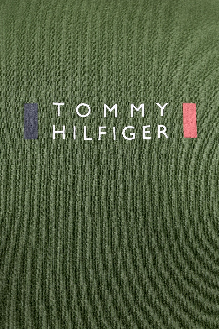 Tommy Hilfiger t-shirt bawełniany MW0MW41453 zielony