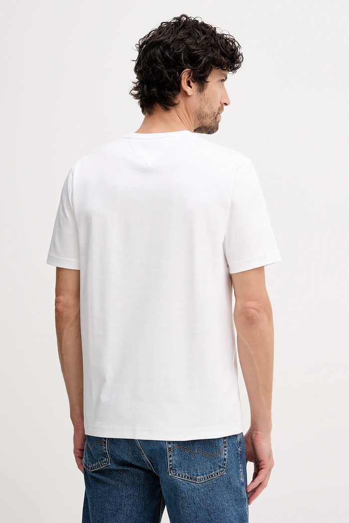 Дрехи Тениска Tommy Hilfiger MW0MW42803 бежов
