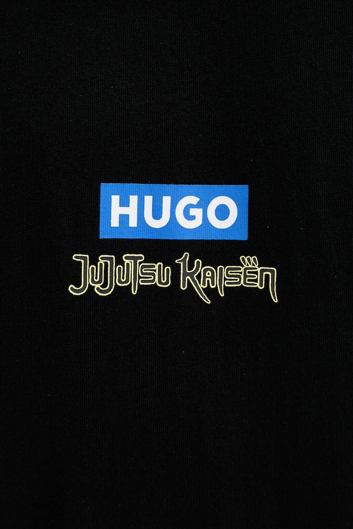 Hugo Blue pamut hosszúujjú HUGO x Jujutsu Kaisen 50554835 fekete