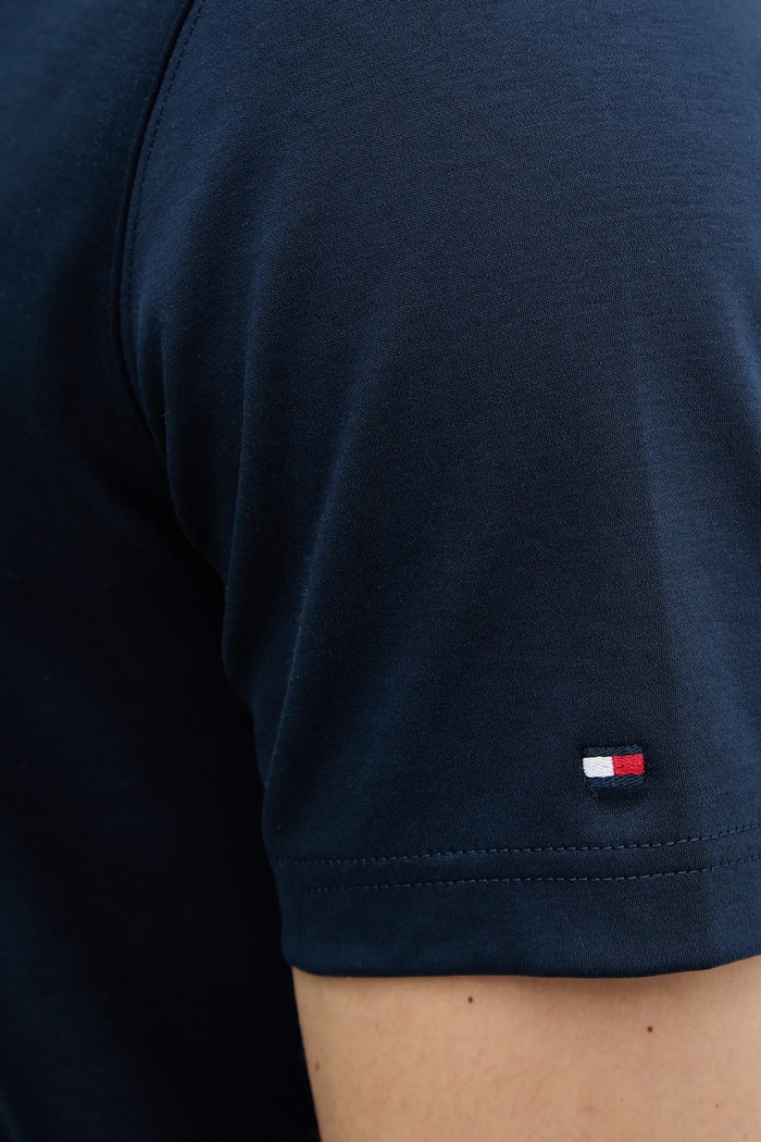 Μπλουζάκι Tommy Hilfiger MW0MW41463 σκούρο μπλε