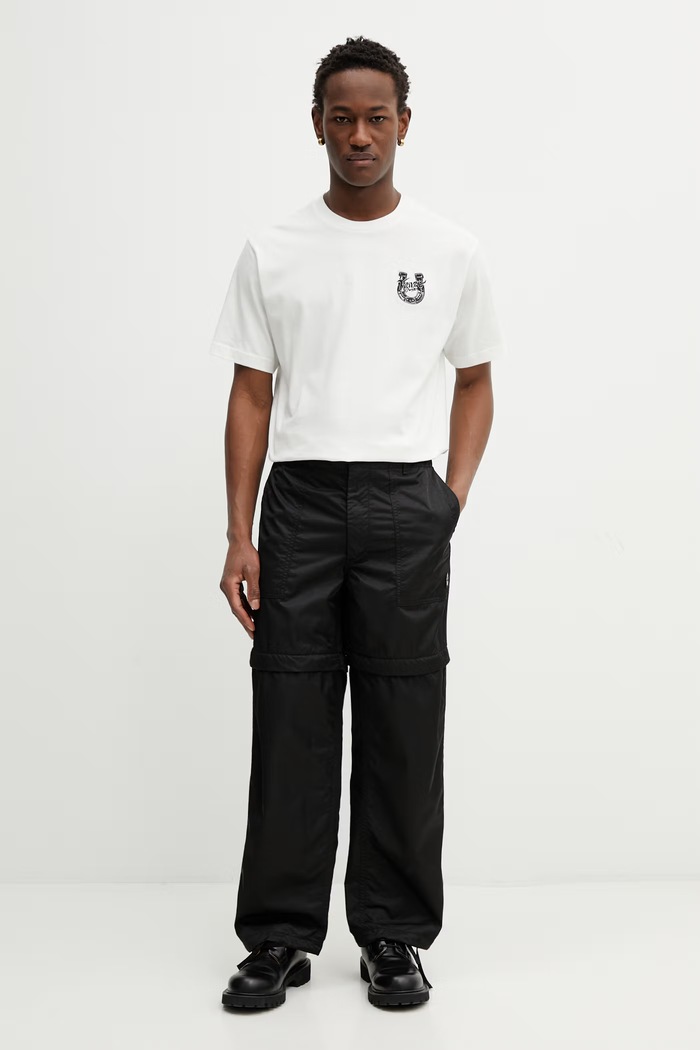 Βαμβακερό μπλουζάκι Kenzo FG55TS2204SG μπεζ SS26