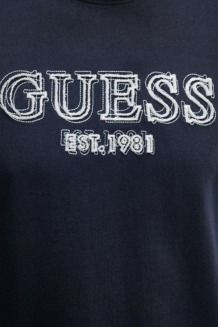 Bavlnené tričko Guess M6RI22.K8FQ4 tmavomodrá