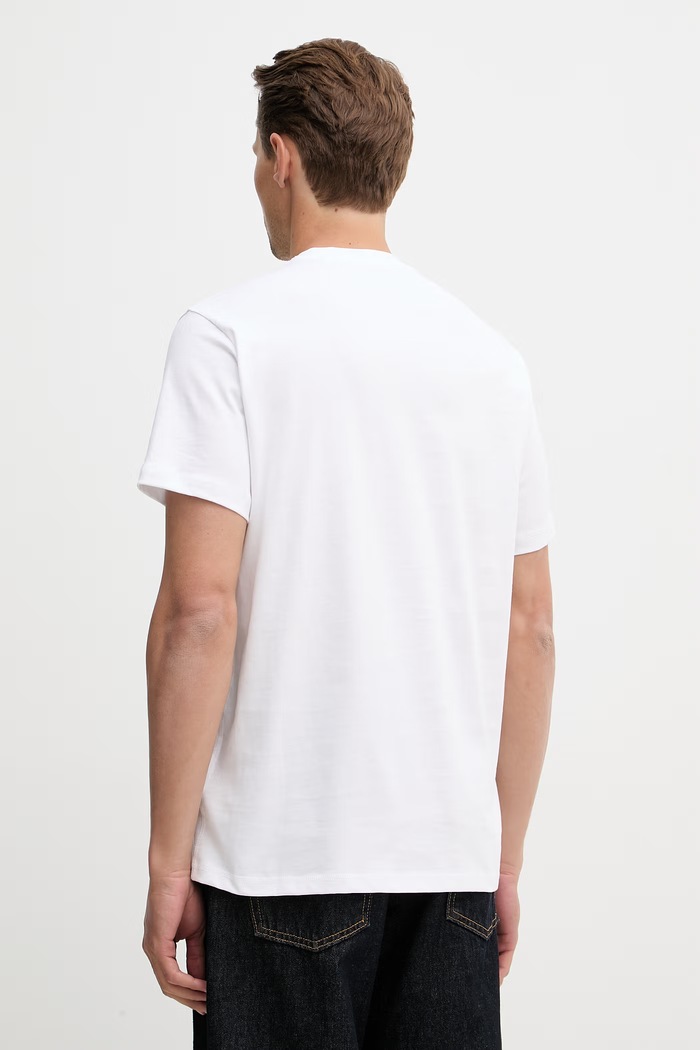 Odzież Guess t-shirt bawełniany TERRY M6RI23.K8FQ4 biały