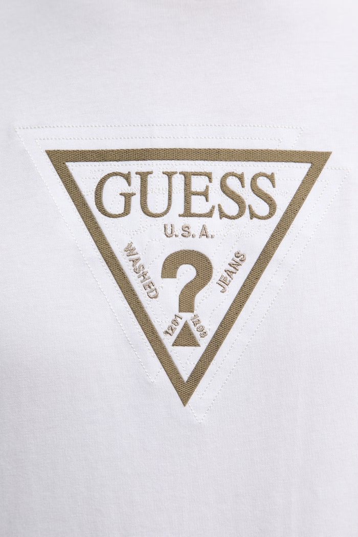 Guess t-shirt bawełniany TERRY M6RI23.K8FQ4 biały