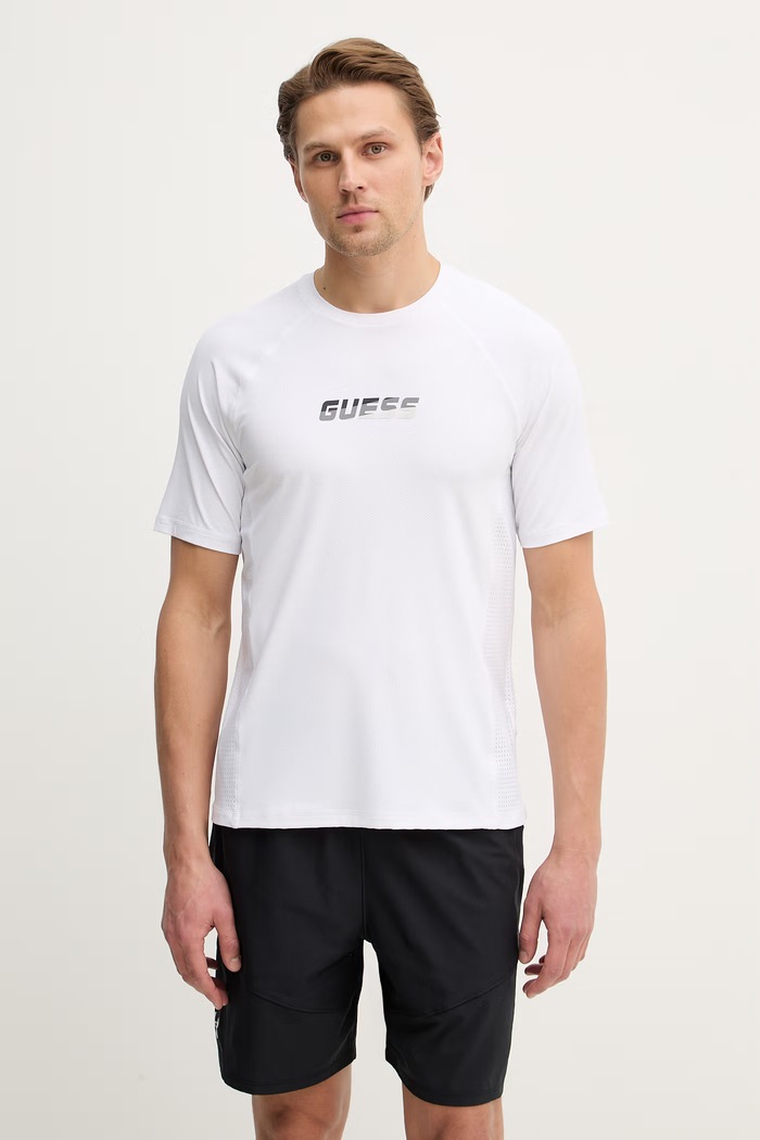 Μπλουζάκι Guess BOJI κανονικό λευκό Z6RI02.KC220