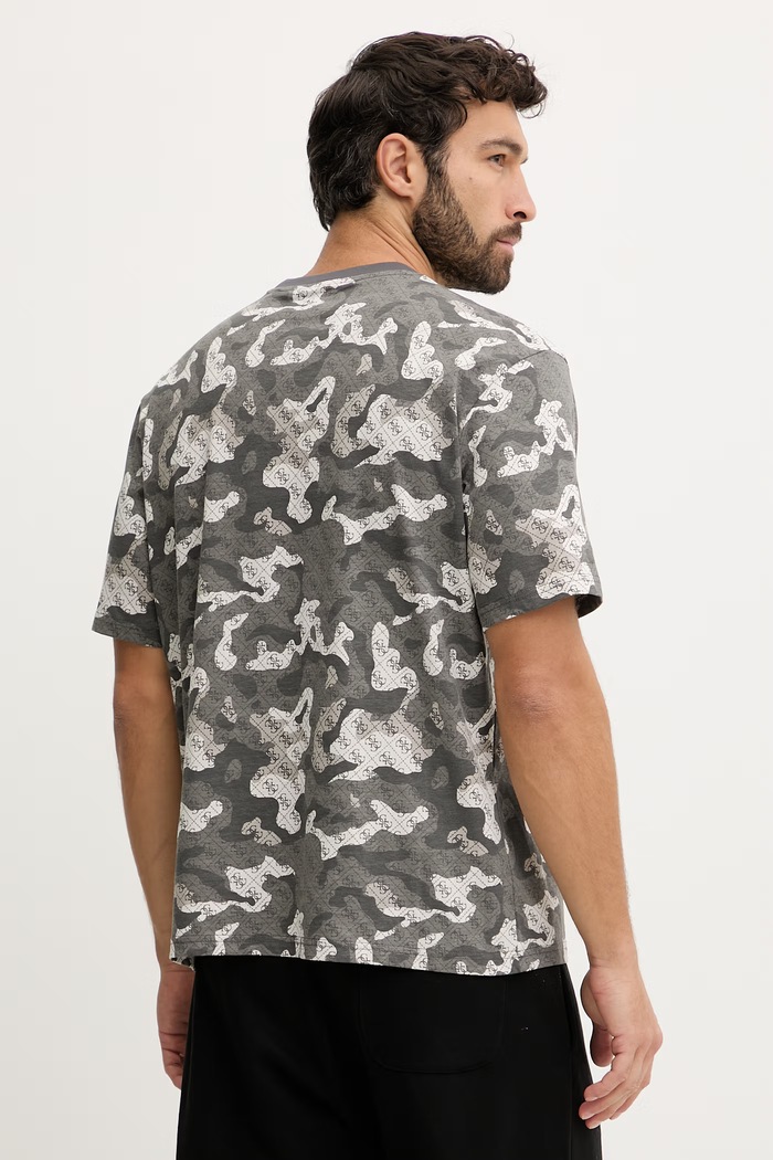 Odzież Guess t-shirt bawełniany CHAYTON Z6RI05.I3Z14 szary