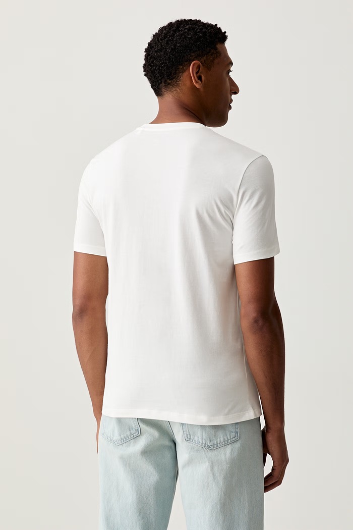 Îmbrăcăminte Guess tricou pentru bărbați din bumbac MARZIO Z6RI17.I3Z14 bej