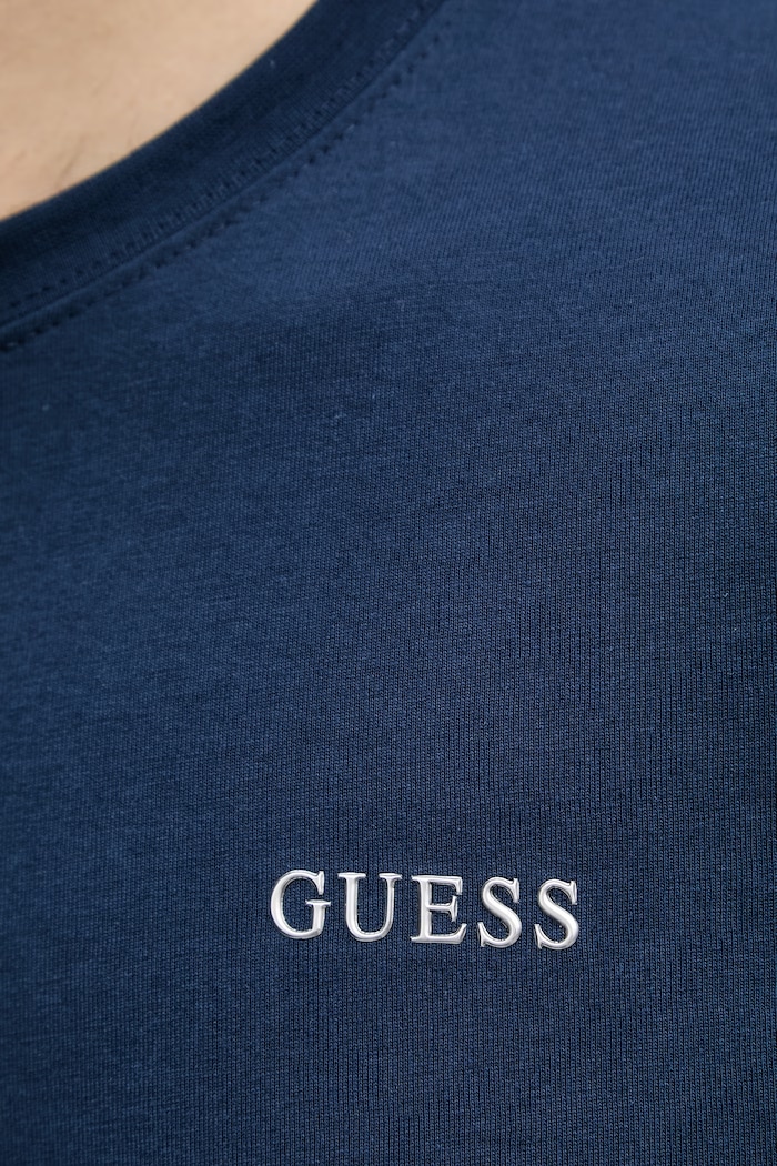 Guess tričko pánske bavlnené MARZIO Z6RI17.I3Z14 tmavomodrá
