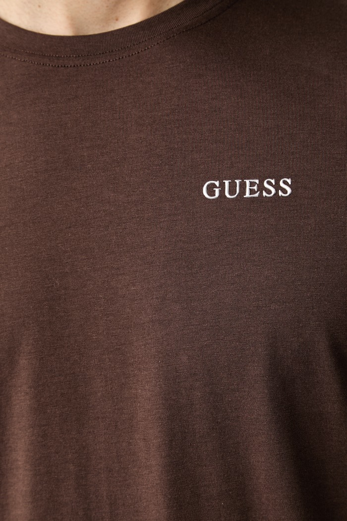 Guess tricou pentru bărbați din bumbac MARZIO Z6RI17.I3Z14 maro