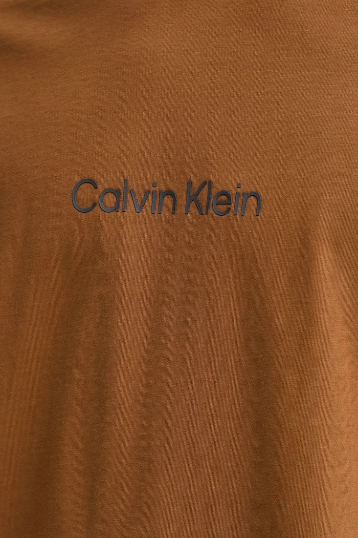 Calvin Klein t-shirt da uomo in cotone LV040HM228 marrone
