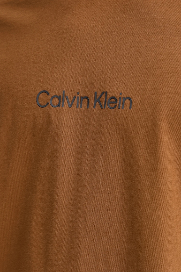 Calvin Klein t-shirt da uomo in cotone LV040HM228 marrone