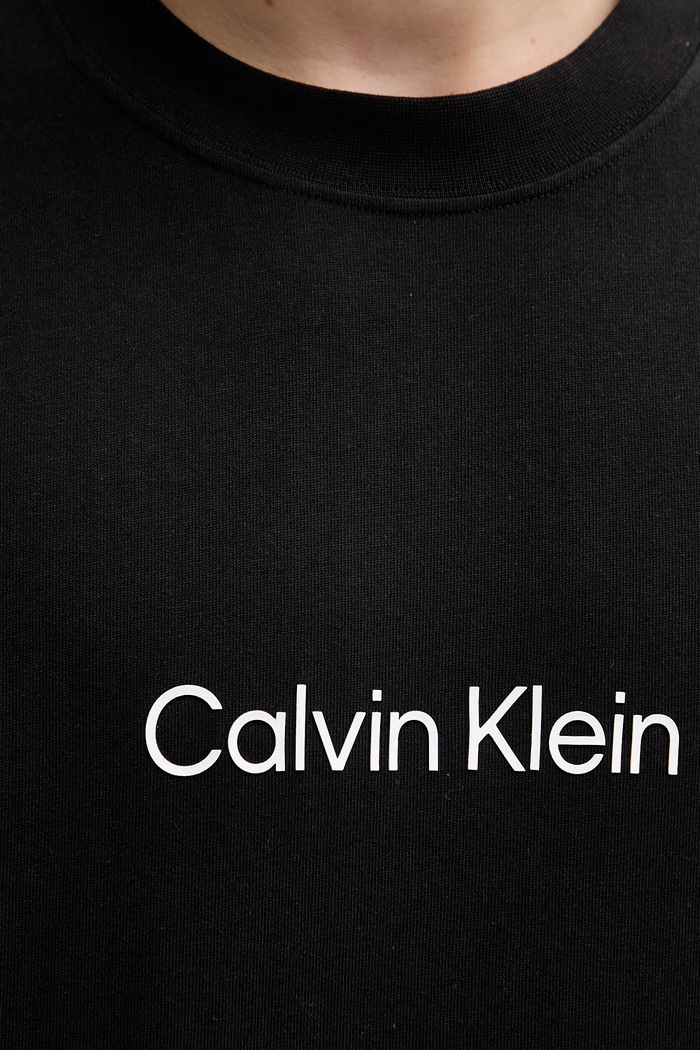 Calvin Klein T-shirt męski bawełniany LV040HM228 czarny