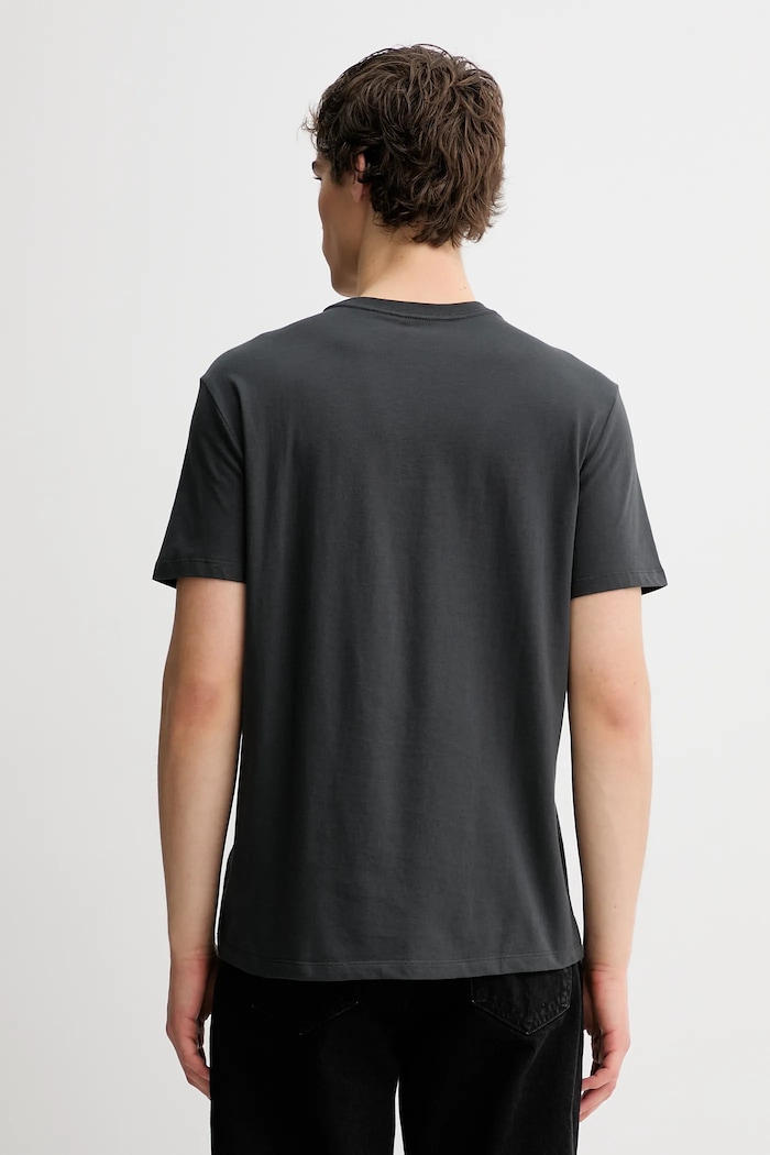 Oblačila Bombažna kratka majica Calvin Klein LV04RE834G črna