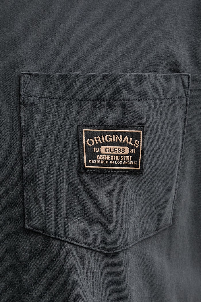Bavlněné tričko Guess Originals M6RI60.K8FQ4 černá