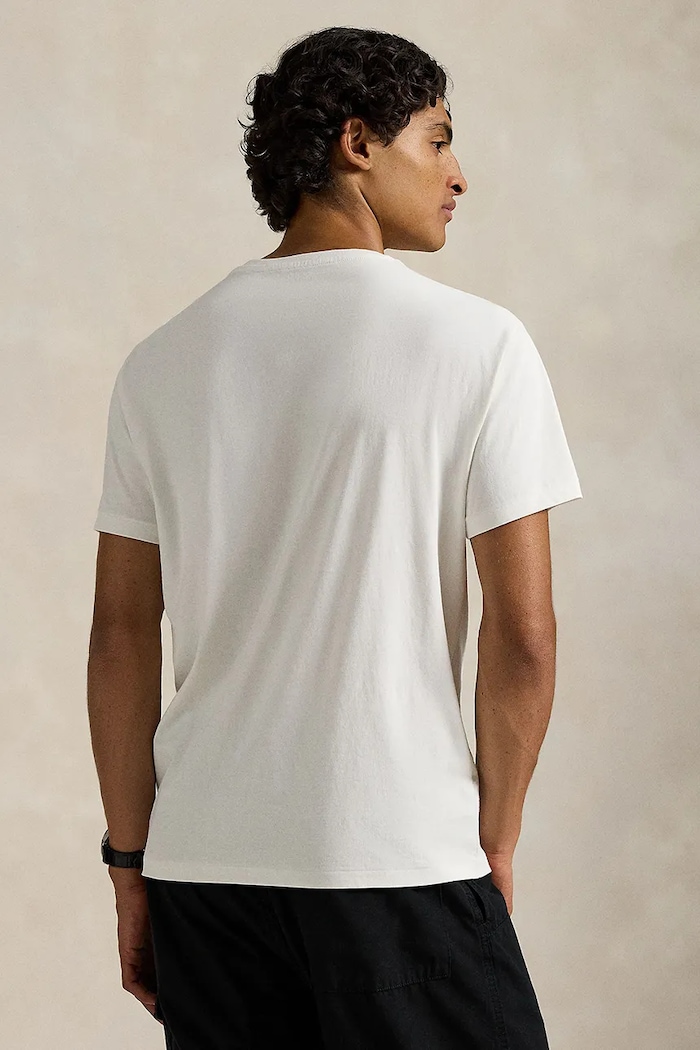 Bavlněné tričko Polo Ralph Lauren 710981370 béžová SS26