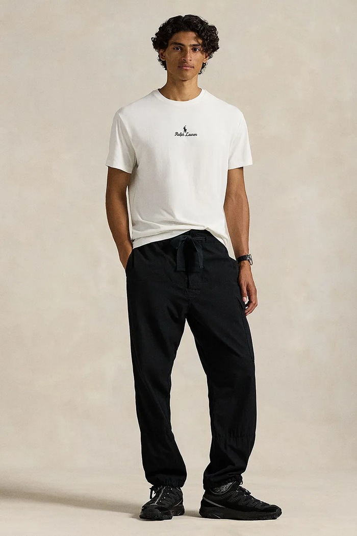 Oblečení Bavlněné tričko Polo Ralph Lauren 710981370 béžová