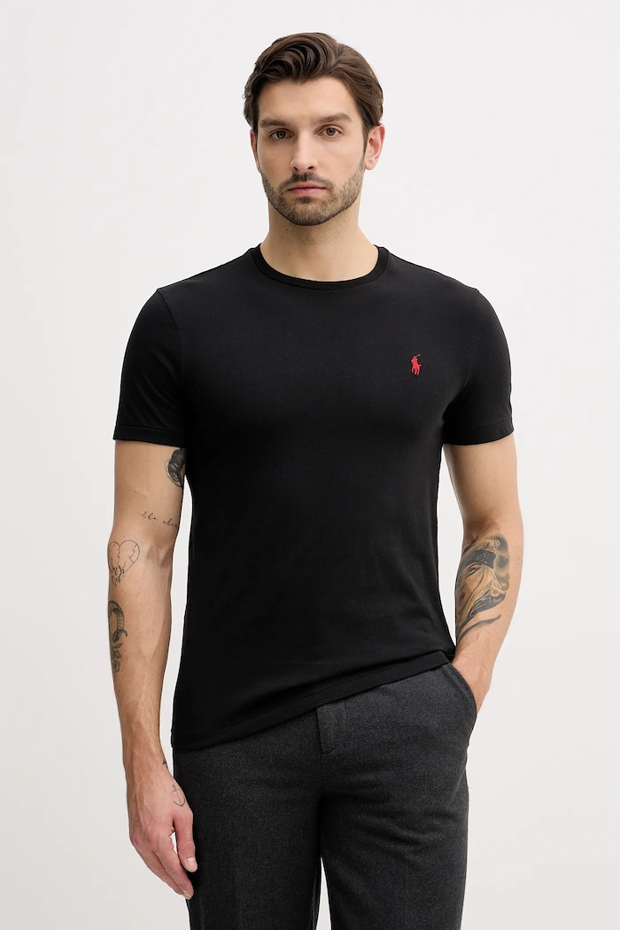 Polo Ralph Lauren pamut póló 2 db 710B14689 fekete SS26