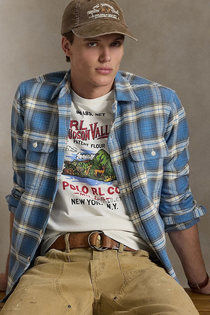 Polo Ralph Lauren tricou din bumbac 710P04979 bej