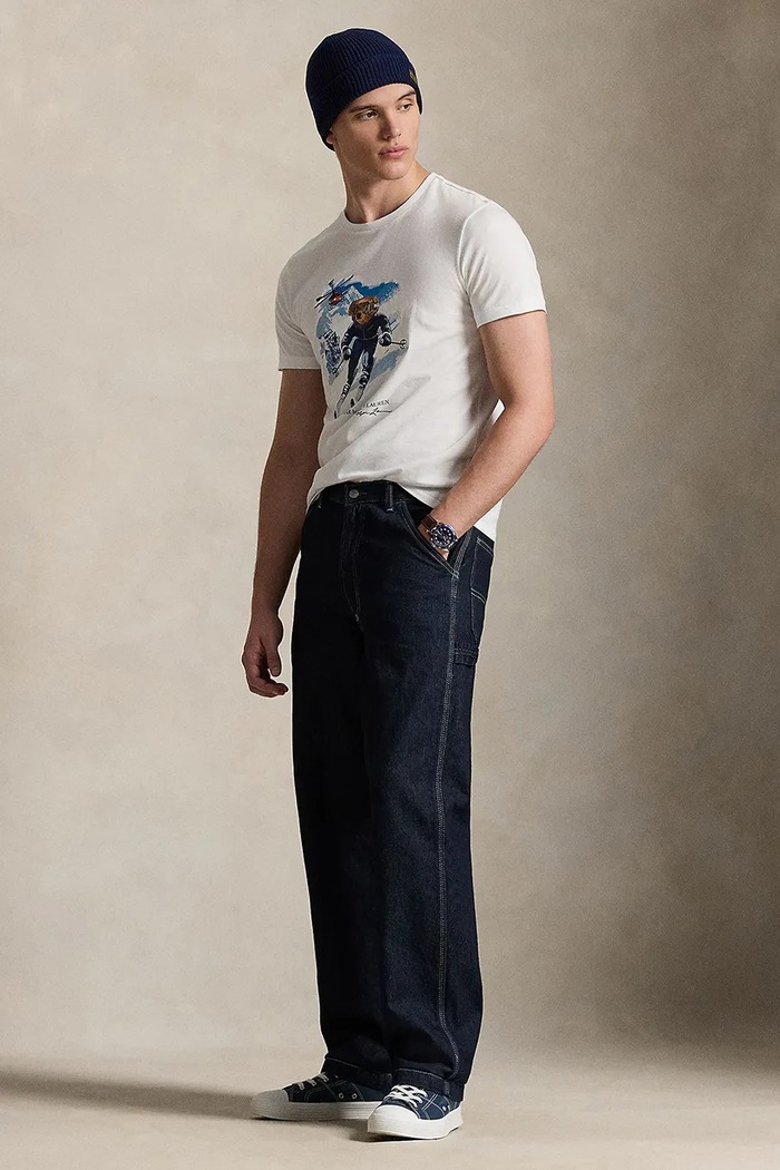 Oblečenie Bavlnené tričko Polo Ralph Lauren 710P07343 biela