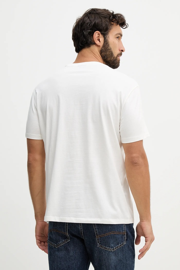 Oblečení Bavlněné tričko Armani Exchange XM002178.AF12308 béžová