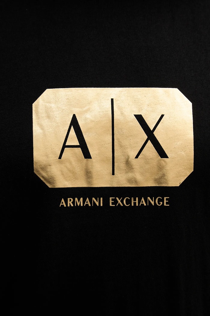 Бавовняна футболка Armani Exchange XM002826.AF12308 чорний