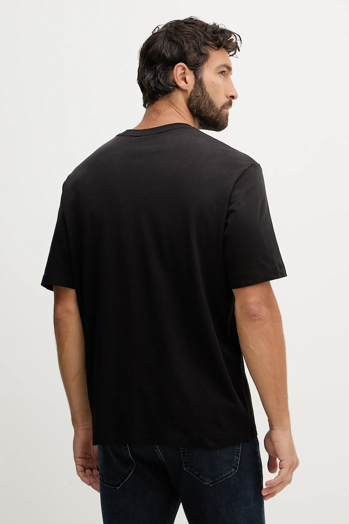 Oblečení Bavlněné tričko Armani Exchange XM001786.AF13357 černá