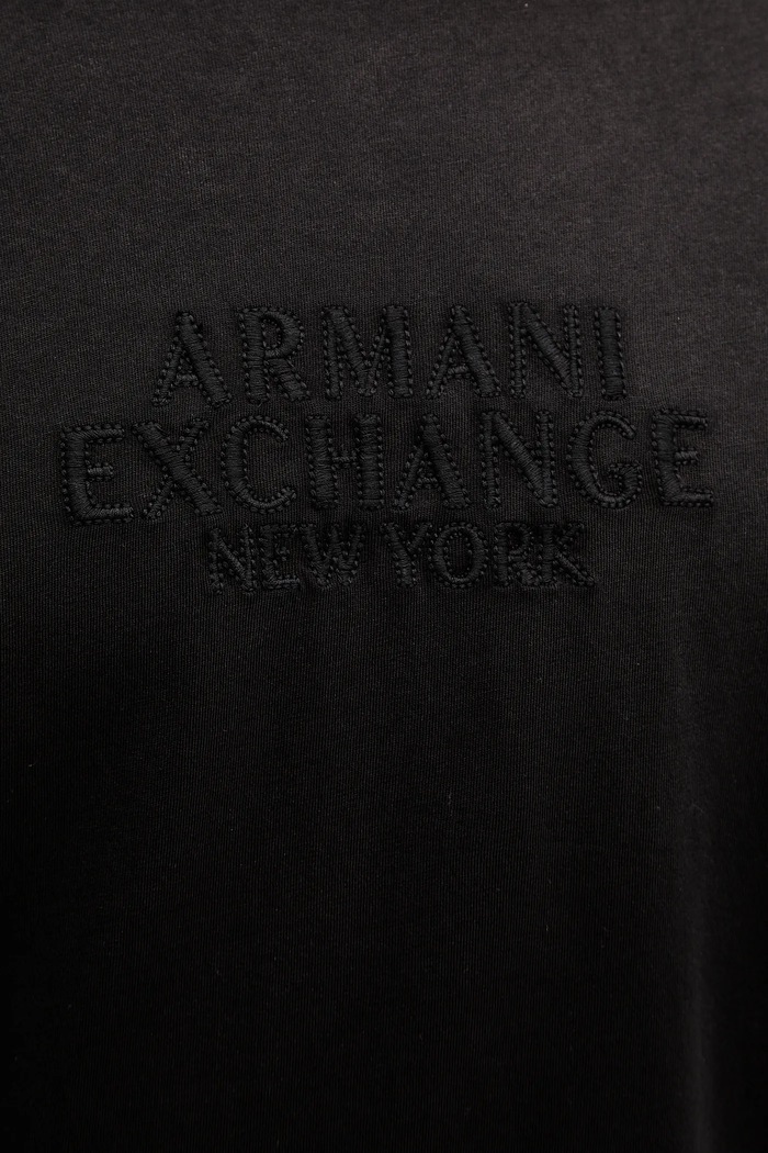 Bavlněné tričko Armani Exchange XM001786.AF13357 černá