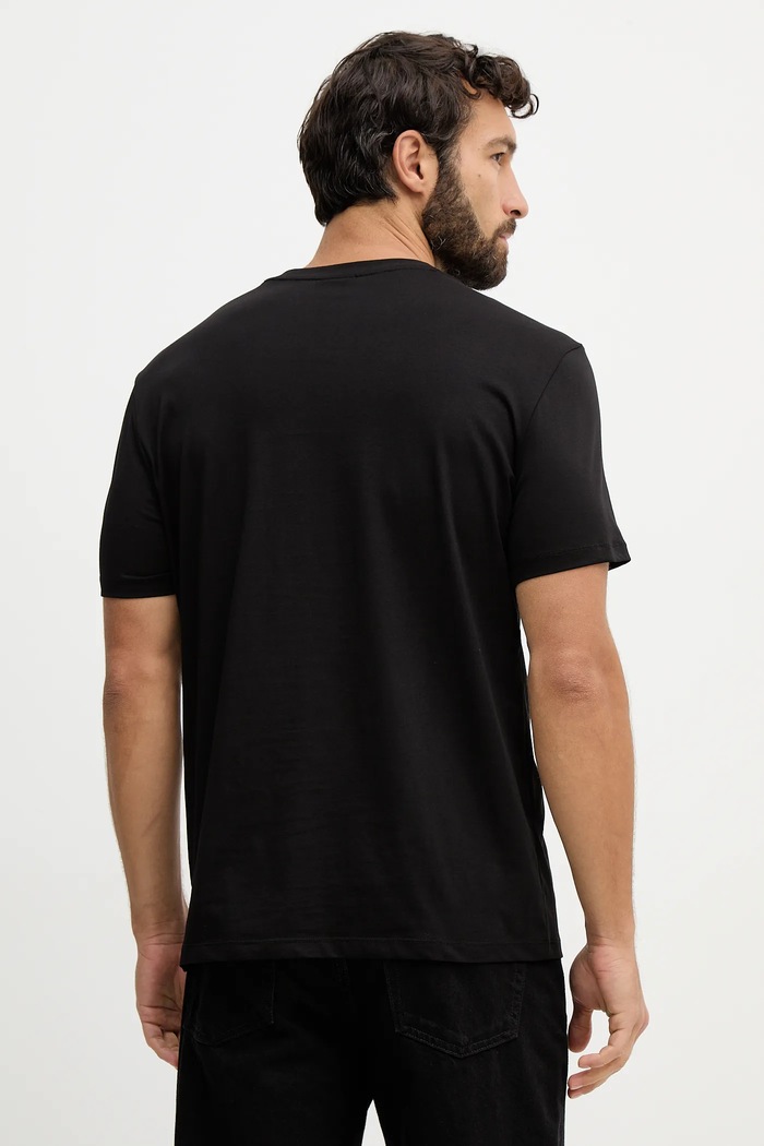 Odjeća Pamučna majica Armani Exchange XM002214.AF10356 crna