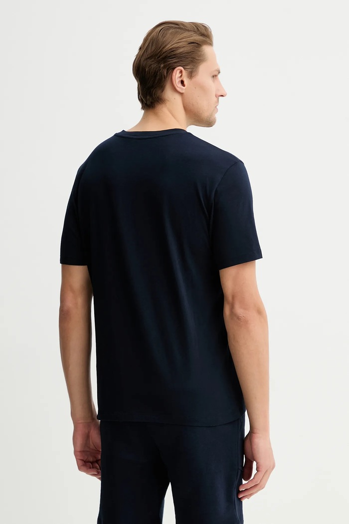 Oblečení Bavlněné tričko ZADIG&VOLTAIRE JMTS01743 námořnická modř