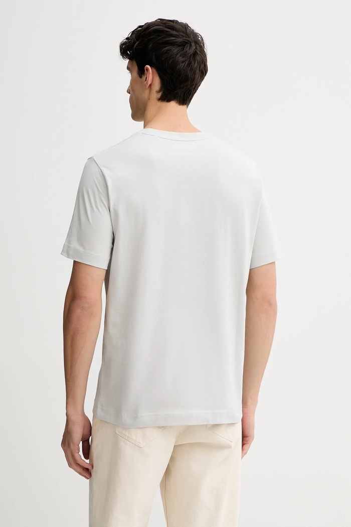 Îmbrăcăminte Marc O'Polo tricou din bumbac 620201251054 gri