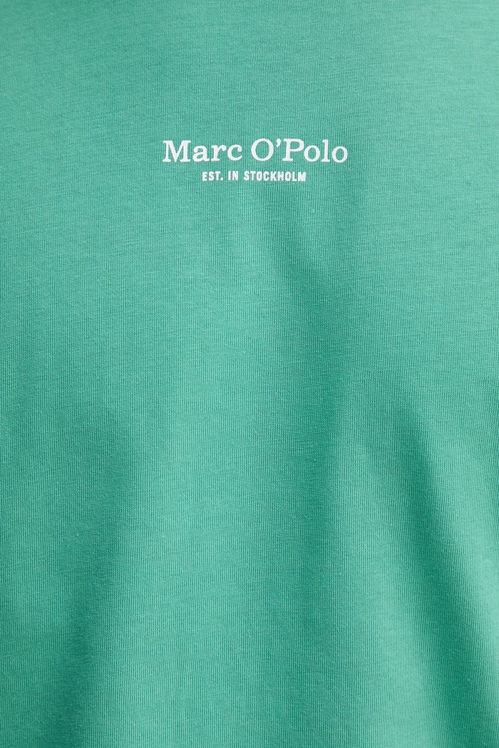 Βαμβακερό μπλουζάκι Marc O'Polo 620201251382 πράσινο