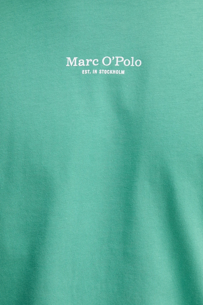 Βαμβακερό μπλουζάκι Marc O'Polo 620201251382 πράσινο