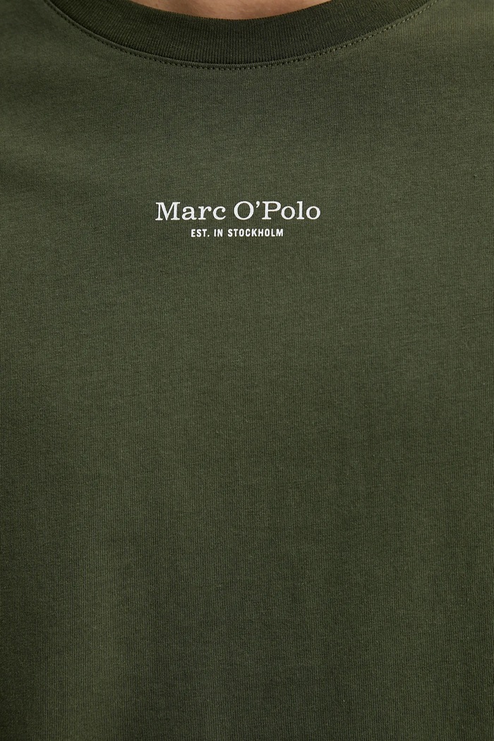 Marc O'Polo t-shirt bawełniany 620201251382 zielony
