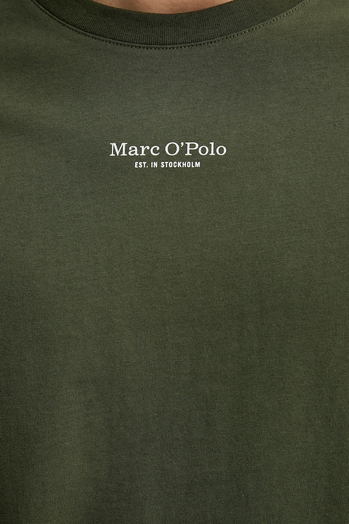 Marc O'Polo t-shirt bawełniany 620201251382 zielony