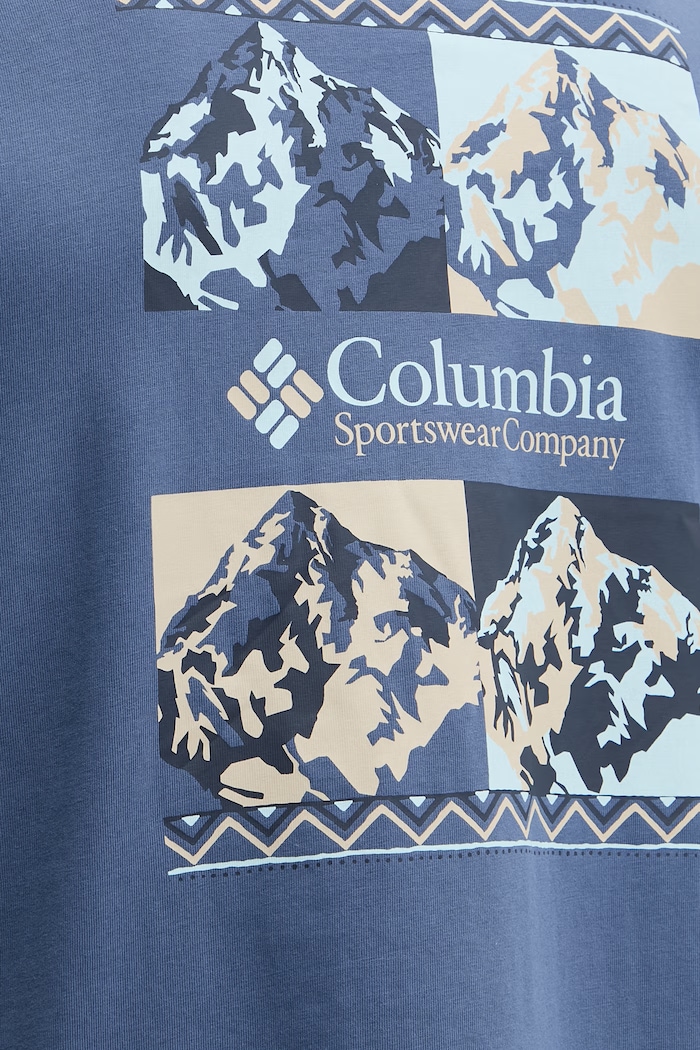 Памучна тениска Columbia CSC 2155061 тъмносин
