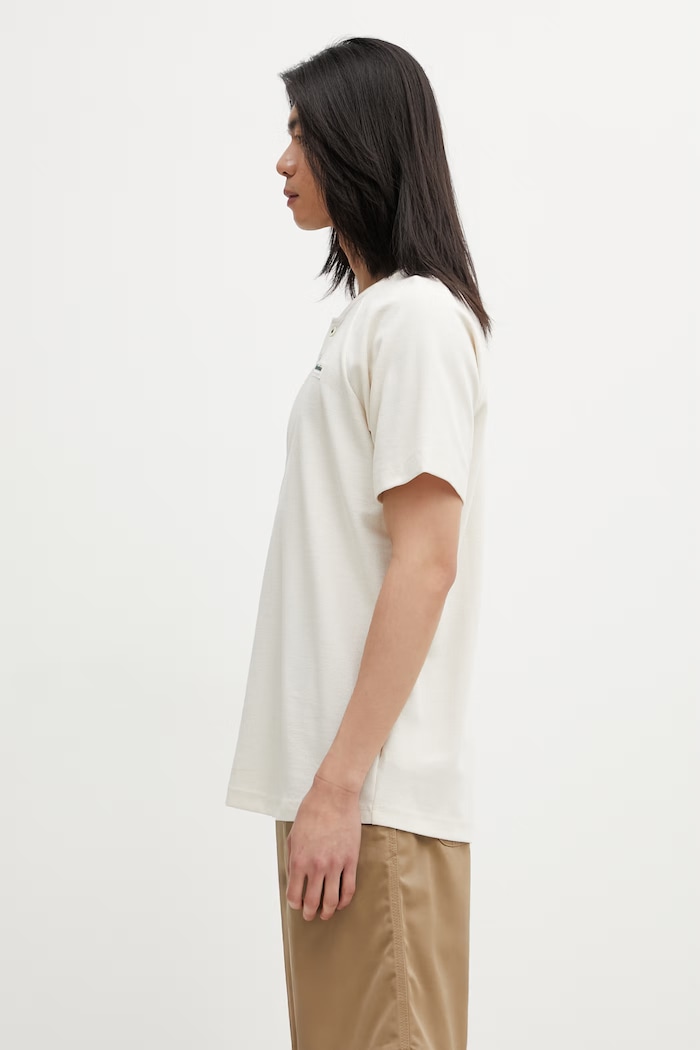 Columbia Acker Rock tričko s bavlnou pánské 2157061 béžová SS26