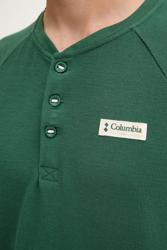 Columbia tricou pentru bărbați, cu amestec de bumbac Acker Rock 2157061 verde