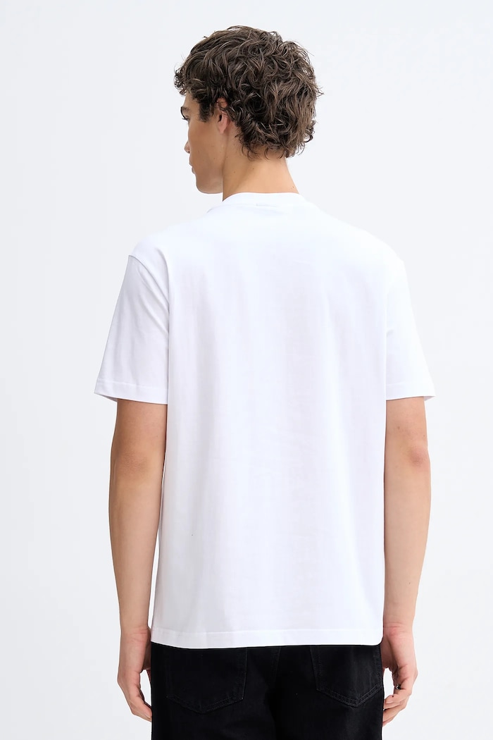 Odzież Karl Lagerfeld Jeans t-shirt bawełniany B1M17066 biały