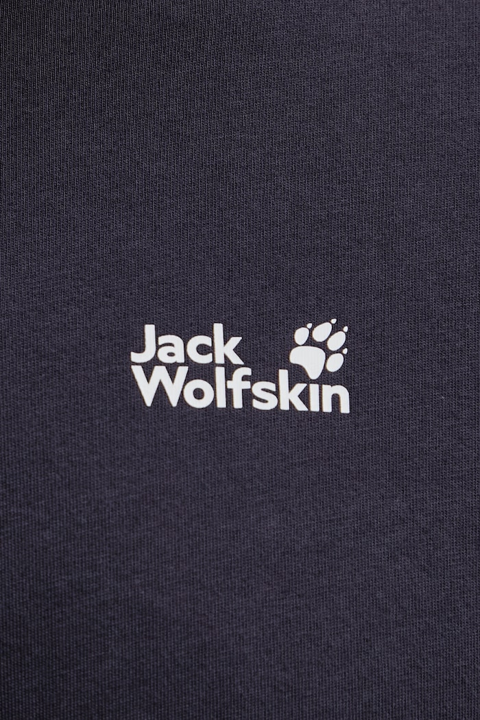 Jack Wolfskin t-shirt Ανδρικό βαμβακερό Essential A65917 σκούρο μπλε