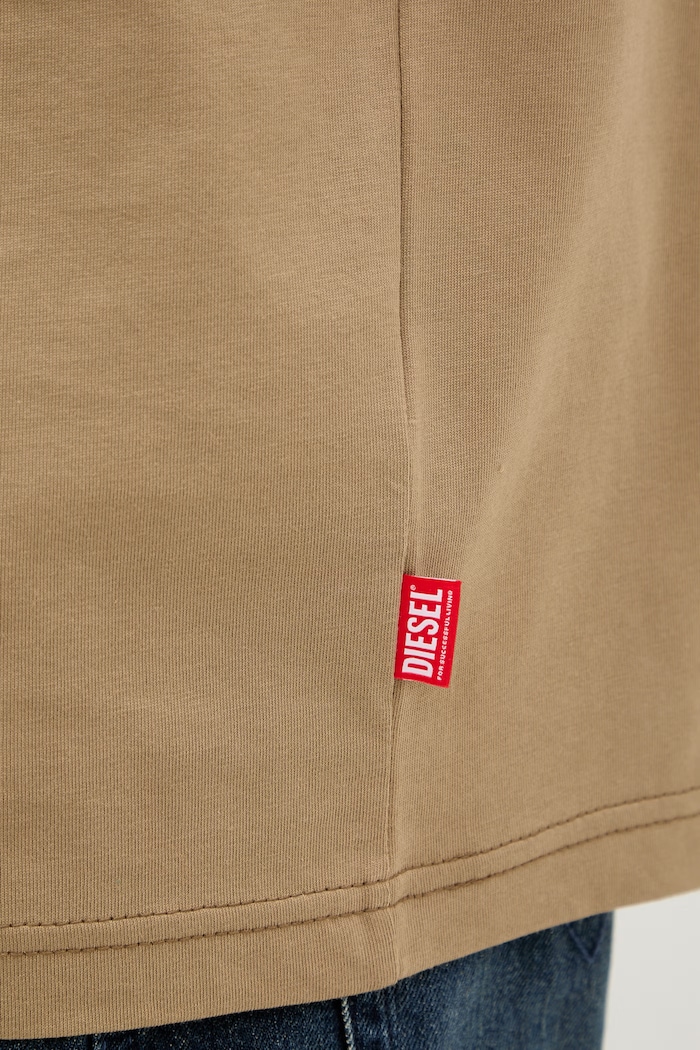 Diesel tricou pentru bărbați, din bumbac T-ADJUST-V2 A19971.0QIAM bej