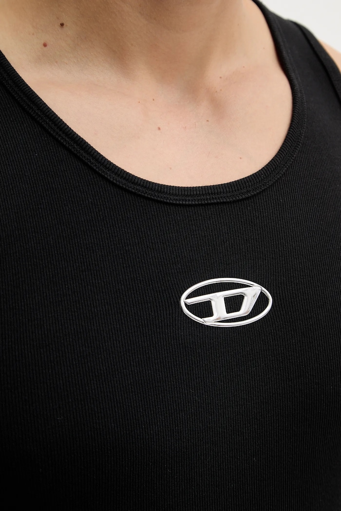 Μπλουζάκι Diesel T-LIFTY-IOD A21742.0JMBA μαύρο