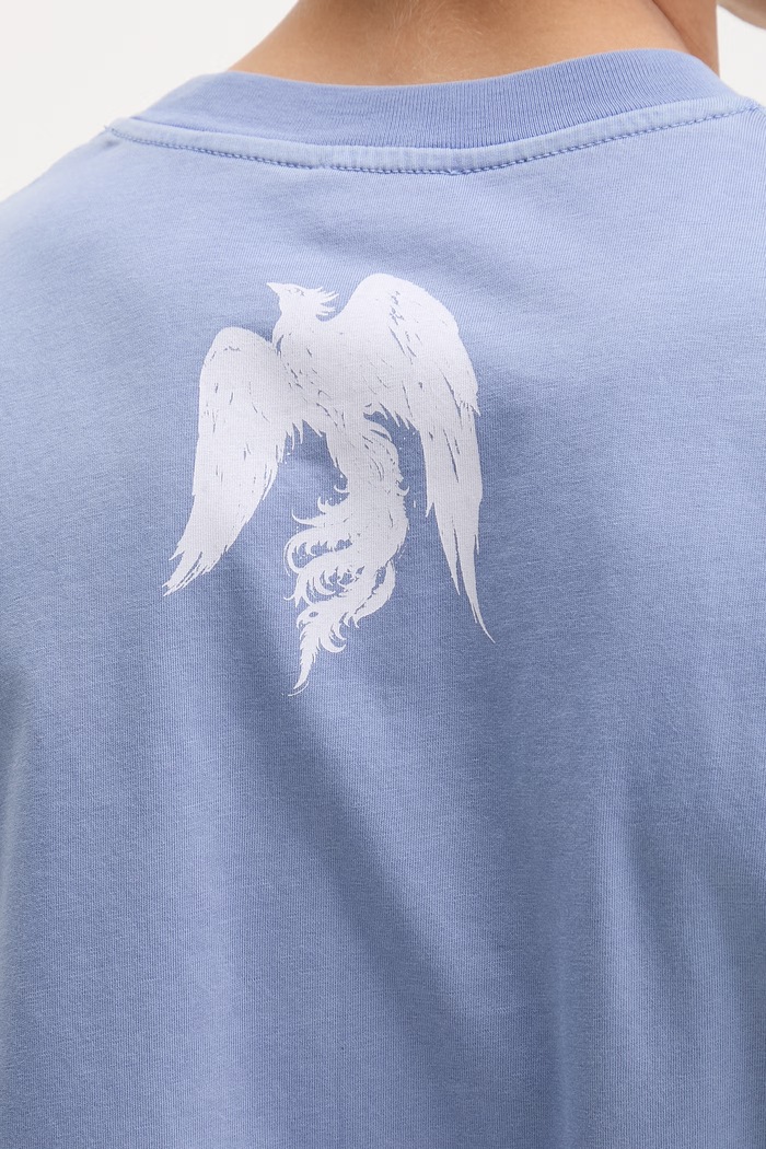 Diesel tricou pentru bărbați bumbac T-BOGGY-V6 A22505.0WICU albastru