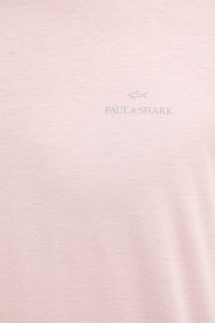Paul&Shark tričko pánske s lyocellom 26411041 ružová